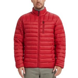 Hawke & Co Sport Men’s Red Down-Filled Performance Packable Jacket XXL EUC